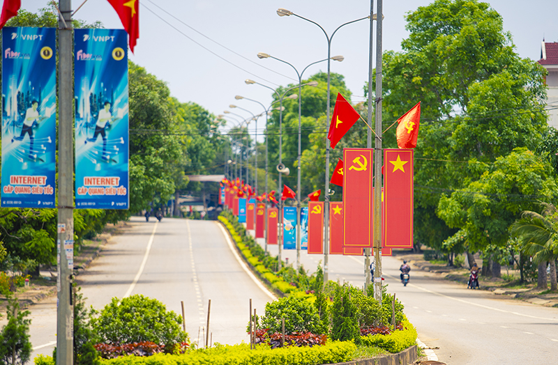 Thị trấn Lạt Đường mòn Hồ Chí Minh