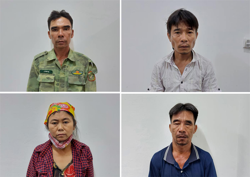 Công an huyện Anh Sơn bắt giữ 4 đối tượng trộm cắp tài sản