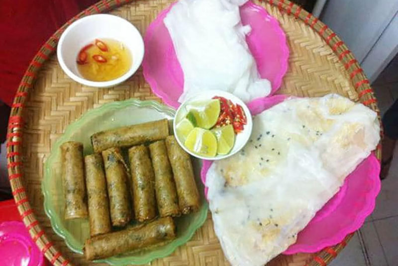 Quán ăn ngon hấp dẫn ở Hà Tĩnh - Bánh mướt Hương Long