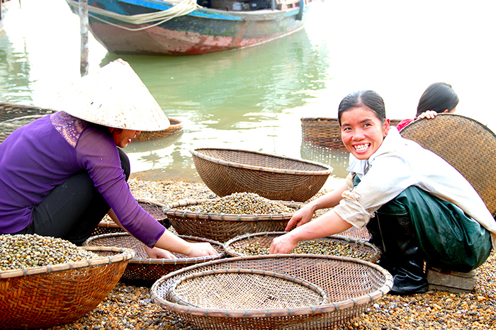 làng nghề hến Sông La ăn gì khi đến Hà Tĩnh
