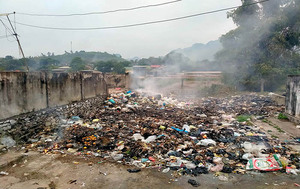 Bãi rác Chợ Cây Chanh Đỉnh Sơn Anh Sơn