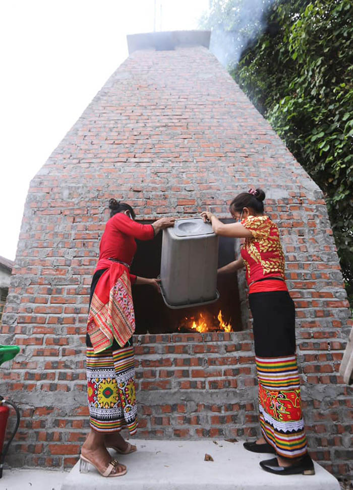Mô hình Lò đốt rác Xã Bình Sơn