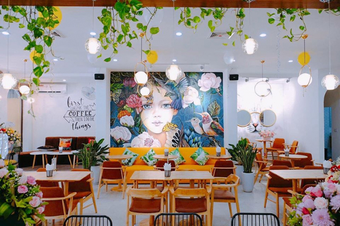 Quán cafe view đẹp ở Vinh bestie Coffee