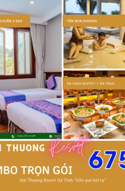 Combo Hải Thượng Resort với 675k khách sạn 3 sao